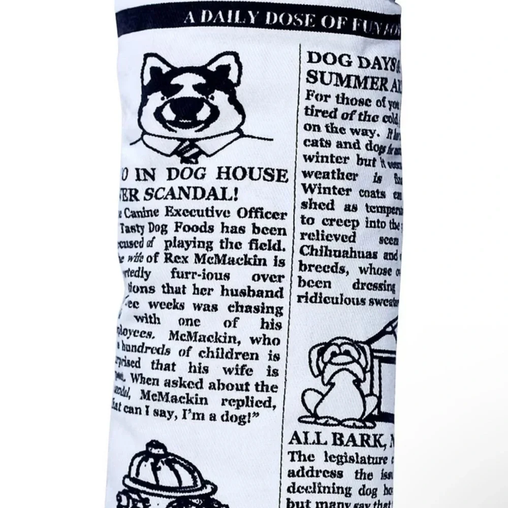 Newspaper Dog Toy